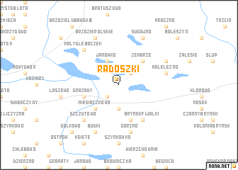 map of Radoszki