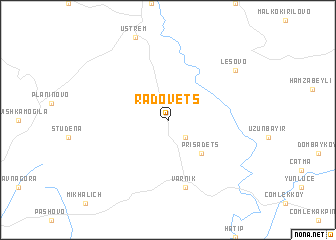 map of Radovets