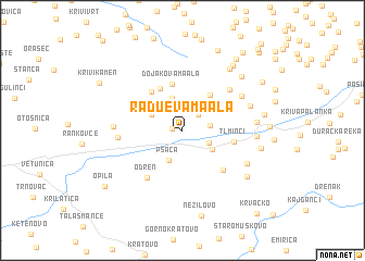 map of Radueva Maala