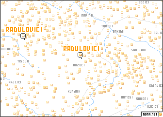 map of Radulovići