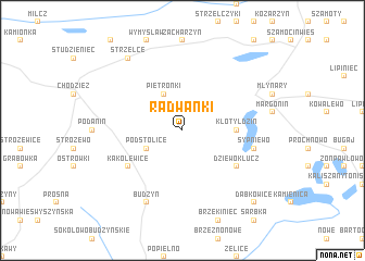 map of Radwanki