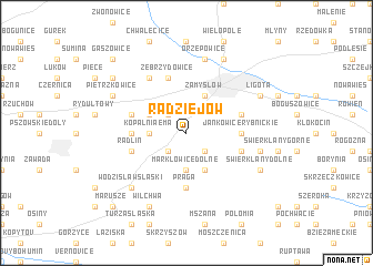 map of Radziejów