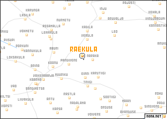 map of Raeküla