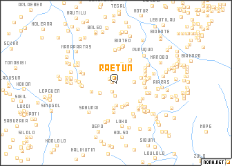 map of Raetun