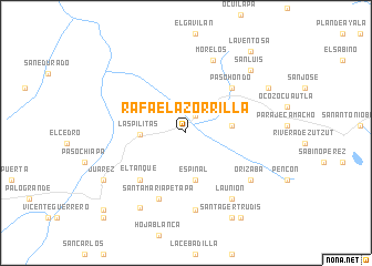 map of Rafael A. Zorrilla