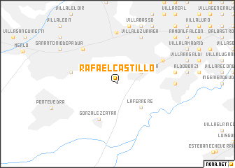 map of Rafael Castillo