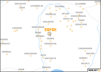 map of (( Rafak ))
