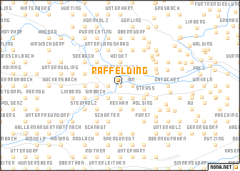 map of Raffelding