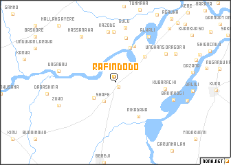 map of Rafin Dodo