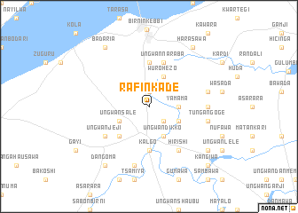 map of Rafin Kade