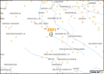 map of Rafī‘