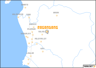 map of Ragandang