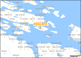 map of Raggarö