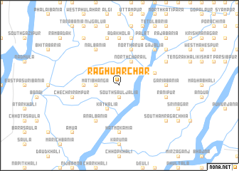 map of Raghuār Char