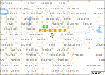 map of Raghurāmpur