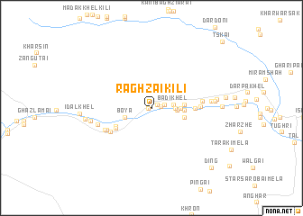 map of Raghzai Kili