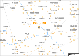 map of Ragilima