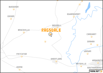 map of Ragsdale