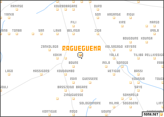 map of Raguéguéma