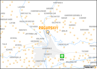 map of Ragunskiy