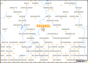 map of Rahabal