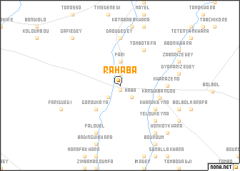 map of Rahaba