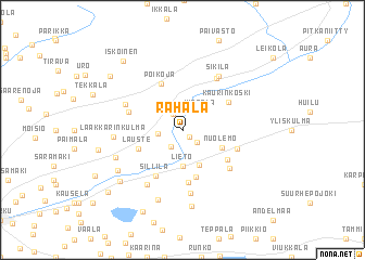 map of Rähälä