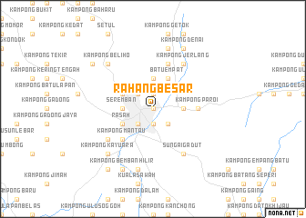map of Rahang Besar