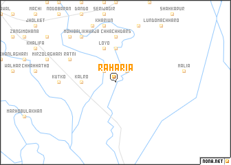 map of Rāharia