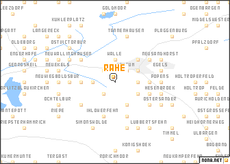 map of Rahe