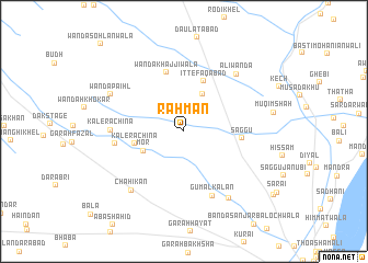 map of Rahmān