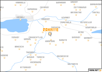 map of Rahmiye