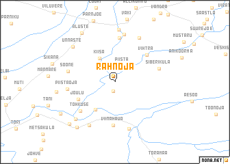 map of Rahnoja