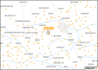 map of Rahri