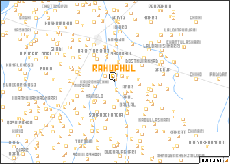 map of Rāhu Phul