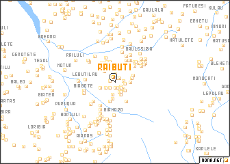 map of Raibuti