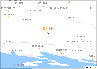 map of Raifa