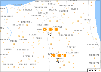 map of Raïhana