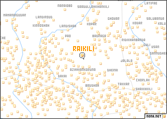 map of Rāi Kili