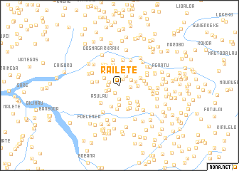 map of Railete