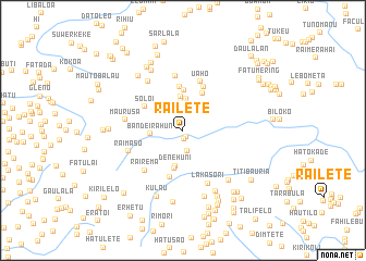 map of Railete