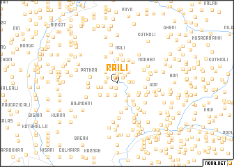 map of Raili