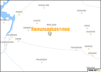 map of Raimundo Agostinho