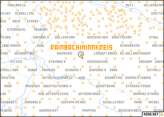 map of Rainbach im Innkreis