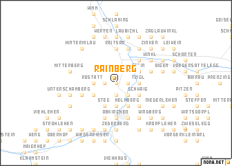 map of Rainberg