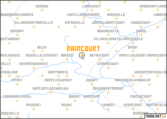 map of Raincourt