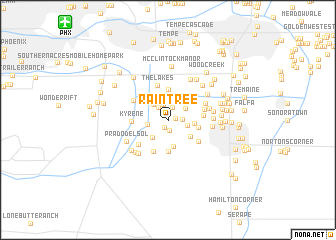 map of Raintree