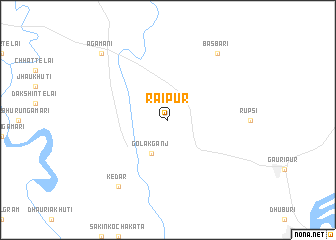 map of Raipur
