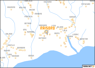 map of Raisoro