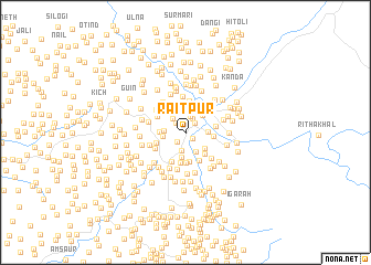 map of Raitpur